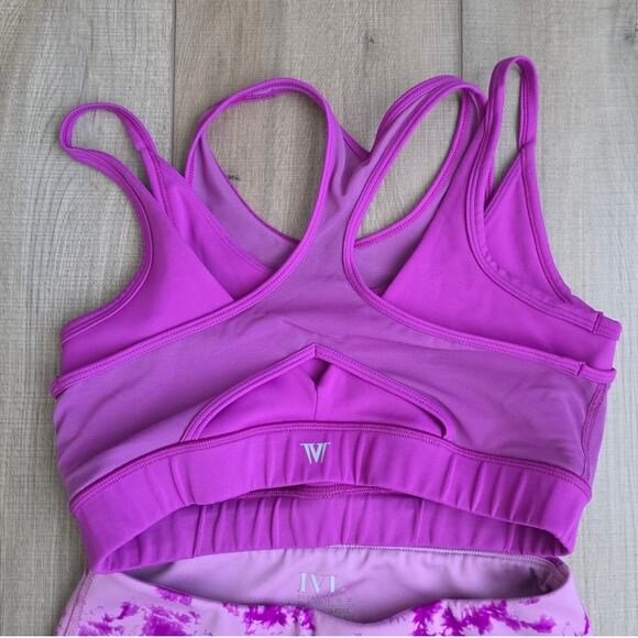 IVL Collective Technically Fashion Tie Dye Sports Bra/Leggings Set Women Sz 6 - Picture 8 of 11